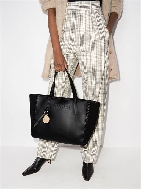 see by chloe leather tote